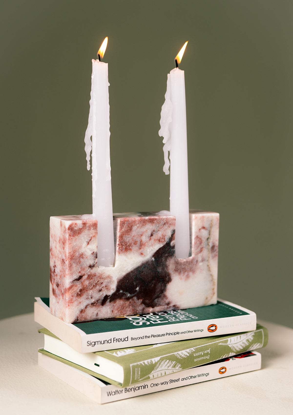 Marble Candle Stand