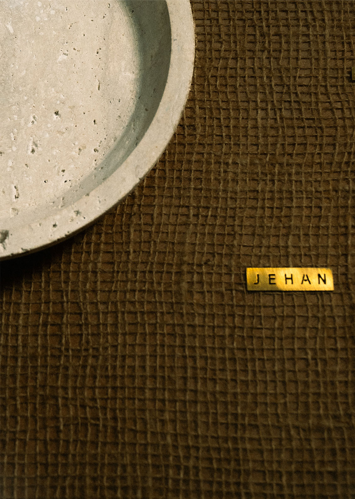 Travertine Plate